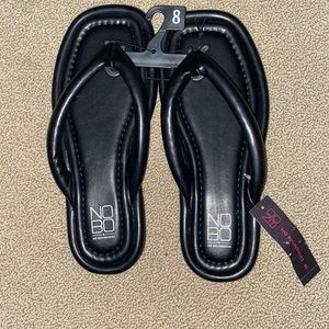 Brand new women’s black sandals.